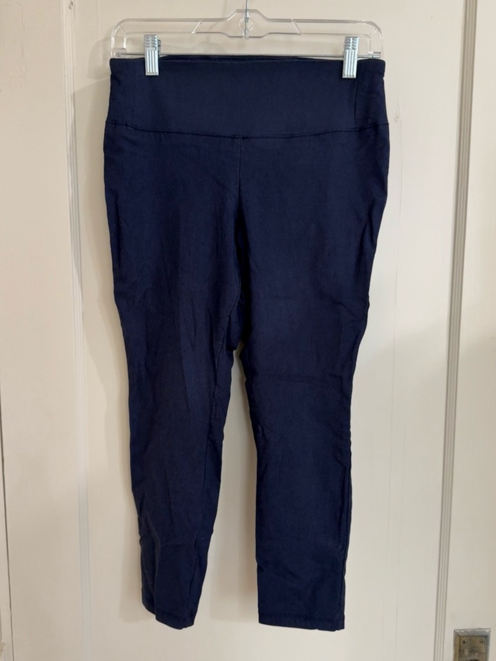 Worthington Blue Mid Rise Skinny Ankle Pant Size 8 Petite Short